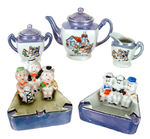 THE THREE LITTLE PIGS LOT OF CHINA ITEMS.