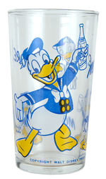 "DONALD DUCK" SODA BOTTLES/GLASS.