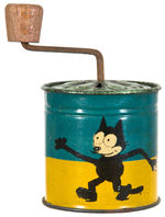 THREE-PIECE TIN LOT FEATURING MICKEY & MINNIE MOUSE AND FELIX THE CAT.