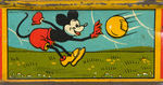 THREE-PIECE TIN LOT FEATURING MICKEY & MINNIE MOUSE AND FELIX THE CAT.