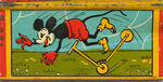 THREE-PIECE TIN LOT FEATURING MICKEY & MINNIE MOUSE AND FELIX THE CAT.