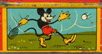 THREE-PIECE TIN LOT FEATURING MICKEY & MINNIE MOUSE AND FELIX THE CAT.