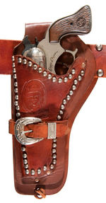 ROY ROGERS CAP PISTOL & HOLSTER SET.