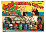 "POPEYE CHRISTMAS TREE SET" W/MAZDA LIGHTS.