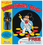 "DISCO MICKEY WATCH" BOXED SET BY BRADLEY.