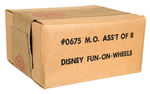 "MARX DISNEY FUN-ON-WHEELS" SEALED BOX.