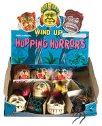 “WIND-UP HOPPING HORRORS” WITH DISPLAY BOX.