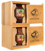 “THE LION KING/DISNEY CREDIT CARD” EXCLUSIVE HIS & HERS WATCH SET.