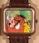 “THE LION KING/DISNEY CREDIT CARD” EXCLUSIVE HIS & HERS WATCH SET.