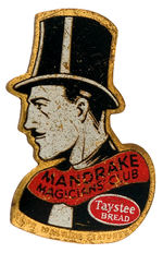 "MANDRAKE'S MAGICIAN'S CLUB" MEMBERSHIP BADGE.