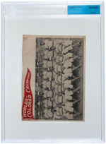 1941 KANSAS CITY MONARCHS TEAM PHOTO BECKETT ENCAPSULATED.