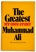 “THE GREATEST MY OWN STORY MUHAMMAD ALI” FIRST EDITION BOOK SIGNED AT TRAINING CAMP IN 1978.