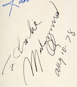 “THE GREATEST MY OWN STORY MUHAMMAD ALI” FIRST EDITION BOOK SIGNED AT TRAINING CAMP IN 1978.