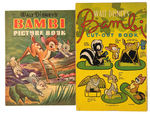 "BAMBI" BOOK PAIR.