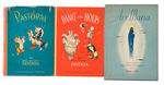 "FANTASIA" HARDCOVER BOOK TRIO.