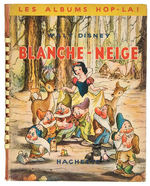 SNOW WHITE FRENCH HACHETTE MECHANICAL BOOK.