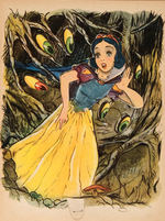 SNOW WHITE FRENCH HACHETTE MECHANICAL BOOK.