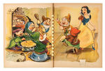 SNOW WHITE FRENCH HACHETTE MECHANICAL BOOK.