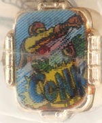 "MARVEL SUPER-HERO" IRON MAN FLICKER RING IN PACKAGE.