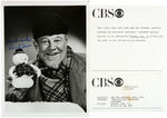 BURL IVES SIGNED PHOTO.