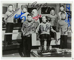 "STAR TREK" TV CAST-SIGNED PHOTO.