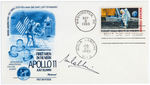 ASTRONAUT MICHAEL COLLINS SIGNED APOLLO 11 FIRST DAY COVER.