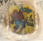 "MARVEL SUPER-HERO" SPIDER-MAN FLICKER RING IN PACKAGE.