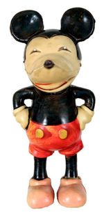 MICKEY MOUSE PLASTER FILLED CELLULOID FIGURE (RARE SIZE).