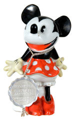 "MINNIE MOUSE" TOOTHBRUSH HOLDER WITH TAG BY MAW OF LONDON.