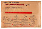 "SPACE PATROL PERISCOPE" RARE PREMIUM WITH MAILER ENVELOPE.