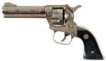 "NICHOLS STALLION 32 SIX SHOOTER CAP PISTOL" BOXED.