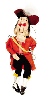 "CAPTAIN HOOK" BOXED MARIONETTE.