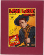 WESTERN STARS SIGNED COMIC BOOK COVER LOT.