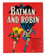 "BATMAN AND ROBIN" DELUXE COLORFORMS CARTOON KIT.