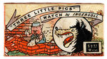 RARE BOXED “THREE LITTLE PIGS WATCH BY INGERSOLL.”