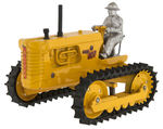 "OLIVER OC-6" CRAWLER TRACTOR TOY.