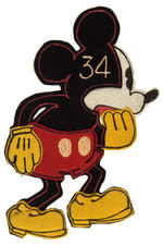 MICKEY MOUSE NICE QUALITY FABRIC PATCH.