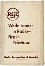 "RADIO ANNUAL 1949" HARDCOVER YEARBOOK.