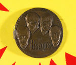 “OFFICIAL BEATLES” TIE TACK/CLIP PAIR ON CARD.