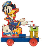 “DONALD DUCK” XYLOPHONE LARGE PULL TOY BY FISHER-PRICE.