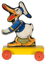 DAPPER DONALD DUCK FISHER PRICE PULL TOY.