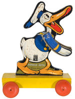 DAPPER DONALD DUCK FISHER PRICE PULL TOY.