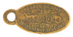 "AS GOOD AS GOLD THE KEMP 20th CENTURY SPREADER" KEY FOB.