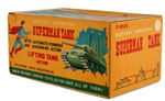 "SUPERMAN TANK" LINEMAR BATTERY-OPERATED TOY (COLOR VARIETY).