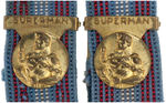 "SUPERMAN OFFICIAL JUNIOR SUSPENDERS" DISPLAY BOX & SUSPENDERS.