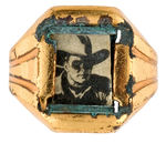 "LONE RANGER 'SECRET COMPARTMENT' RING" INSTRUCTIONS MAILER AND RING.