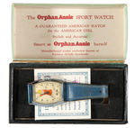 "THE ORPHAN ANNIE SPORT WATCH" BOXED.