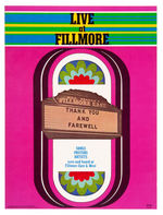 FILLMORE SONGBOOK AND FAMILY DOG POSTCARD SET.