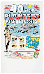 "PLANTERS PEANUTS" 3 PIECE SIGN LOT.