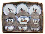 MICKEY & MINNIE MOUSE BOXED CHINA TEA SET.